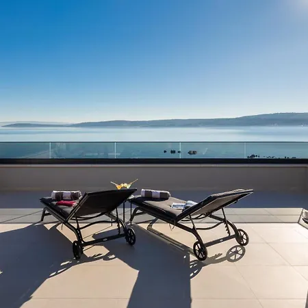 Beachfront Ines With Pool Villa Kastela