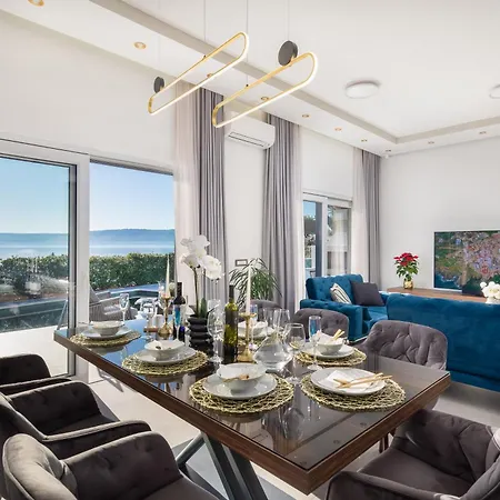 Beachfront Ines With Pool Villa Kastela