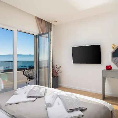 Beachfront Ines With Pool Villa Kastela